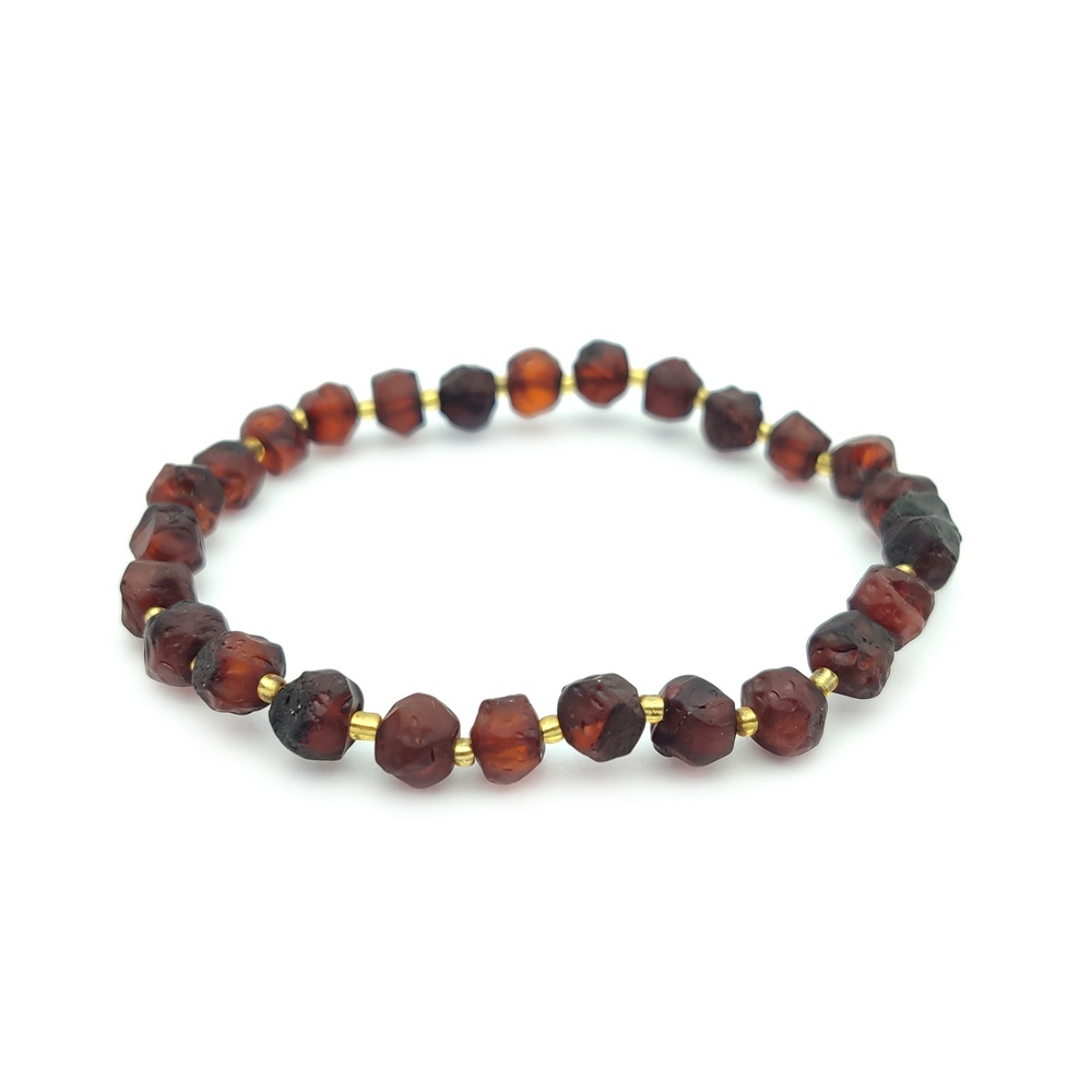 Браслет "Кусанка" янтарь